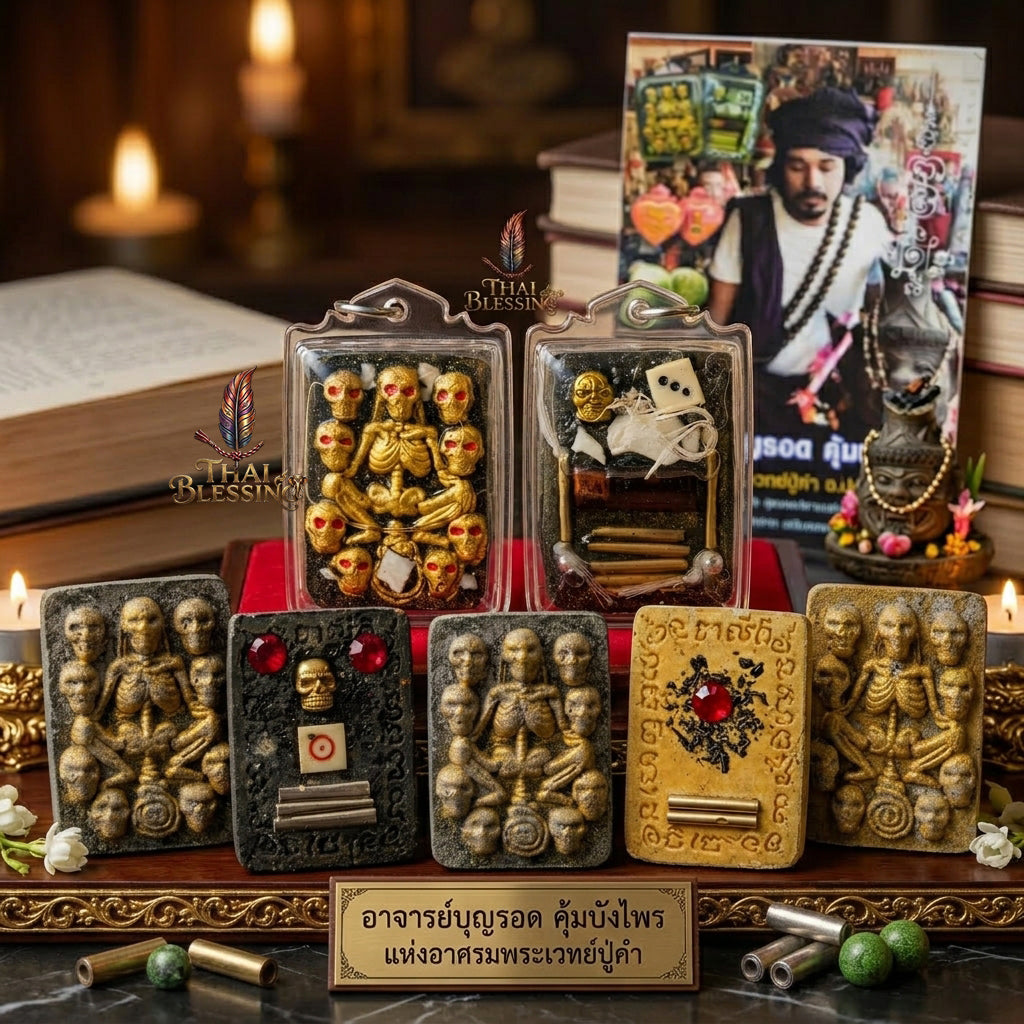 🔱 Hong Phrai Pan Thong (White Botanical &amp; Cemetery Soil Edition): The Sovereign Phantom Sentinel &amp; Ultimate Mercy Trust Engine The Elite High-Vibration Artifact for Corporate Favor, Luxury Trade Victory Total Shielding!