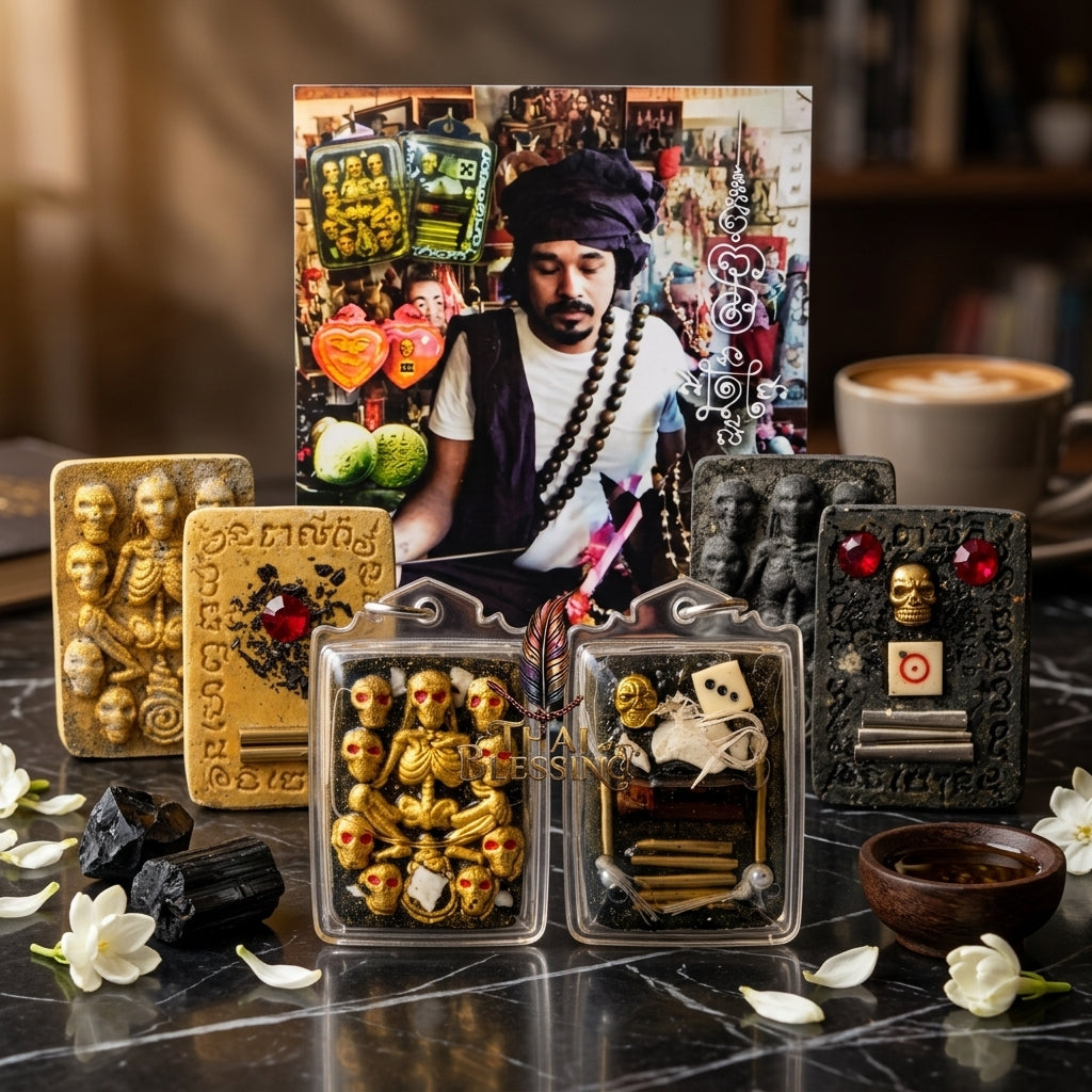 🔱 Hong Phrai Pan Thong (White Botanical &amp; Cemetery Soil Edition): The Sovereign Phantom Sentinel &amp; Ultimate Mercy Trust Engine The Elite High-Vibration Artifact for Corporate Favor, Luxury Trade Victory Total Shielding!