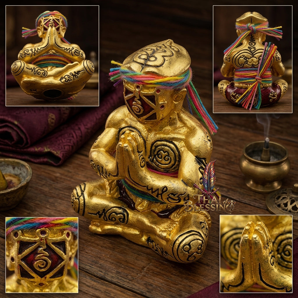⚔️ Hun Payont "Sao 5 Maha Yant": The Sovereign Sentinel of the Dragon Year – Luang Pu Nen Kaew – The Ultimate Alchemical Engine for Asset Vigilance & Financial Domination!
