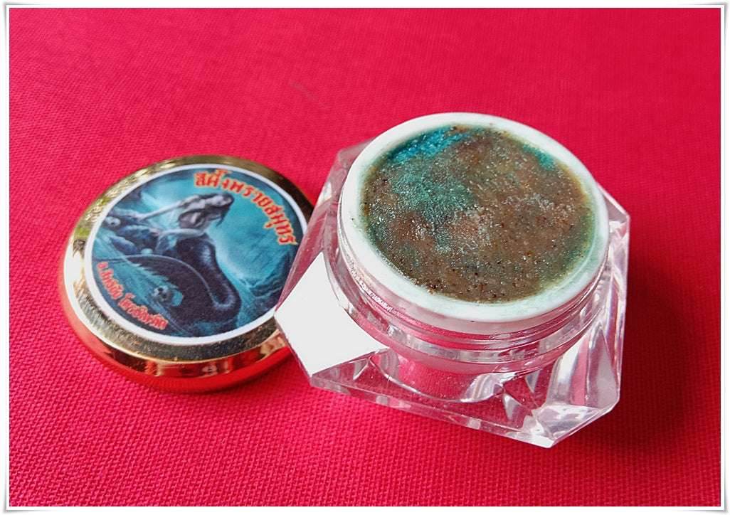 Sea Ghost Wax – Triple-Year Consecrated Sacred Charm for Business Triumph &amp; Magnetic Speech Power! - Thai Blessing Co
