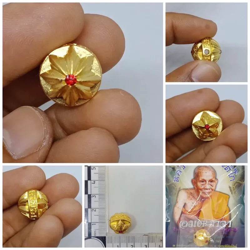 Immortal Speech” Star of Fortune Orb | Luang Pu Sor Khantiko | Triple Consecration 2018 富贵之星符珠 – 不灭法语版 | 隆普梭高僧开光 | 2018年三大圣地加持 - Thai Blessing Co