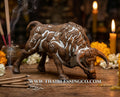 ✨ Imperial "Sovereign Bull" (Krathing Maha Amnaj): The Great Copper Guardian for Absolute Authority, Unstoppable Success, and Wealth Defense by Luang Phor Ngern, Wat Ban Or (Elite 2020 Silver Takrut & Holy Powder Edition)