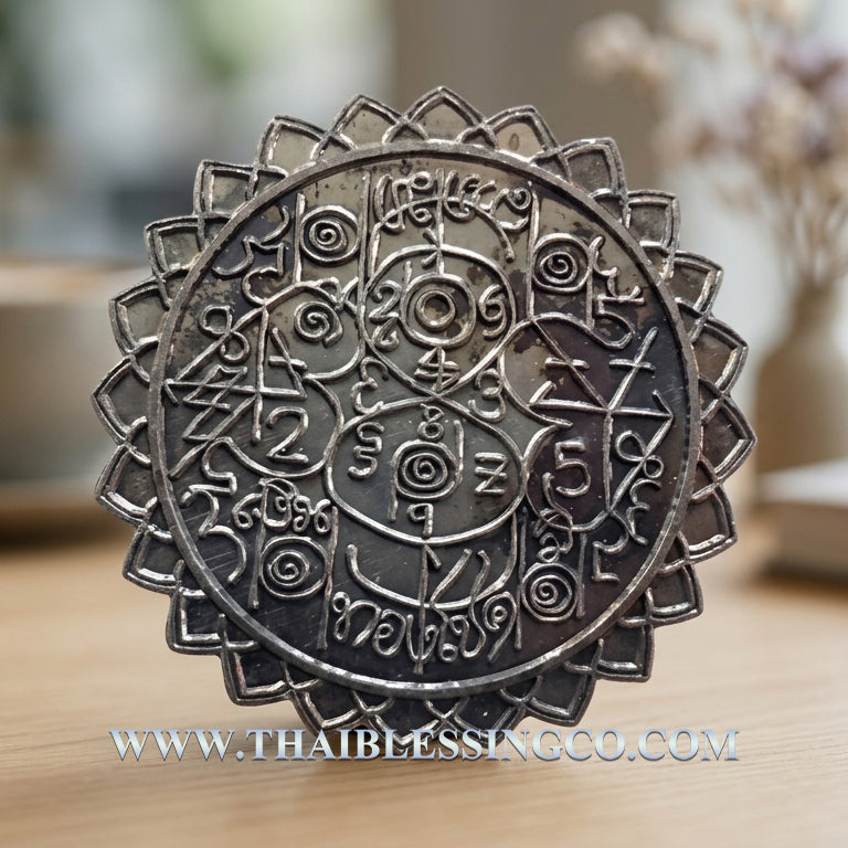 ✨ Imperial "Divine Lottery" Sovereign Medal (Rian Duang Hai Huay): The Numerology Engine for Angelic Guidance and Financial Windfalls by Luang Ta Chuan, Wat Khwang (Sacred B.E. 2555 Numerology Edition)
