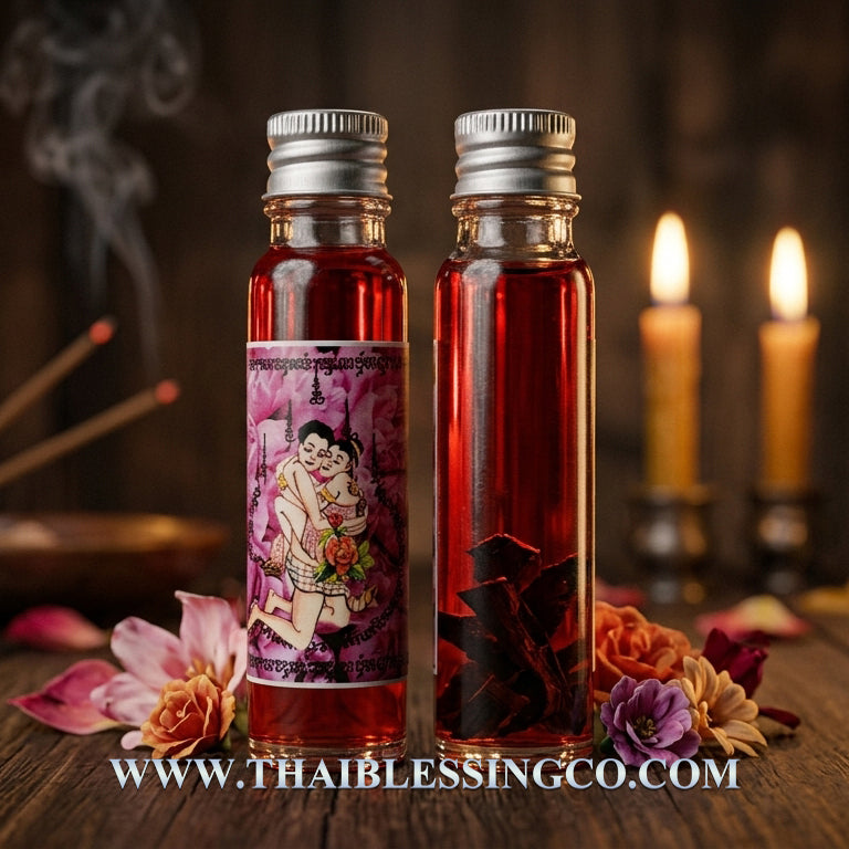 🍯 In-Koo Maha Saneh Oil: The Sovereign Essence of Eternal Attraction by Arjan Prakong