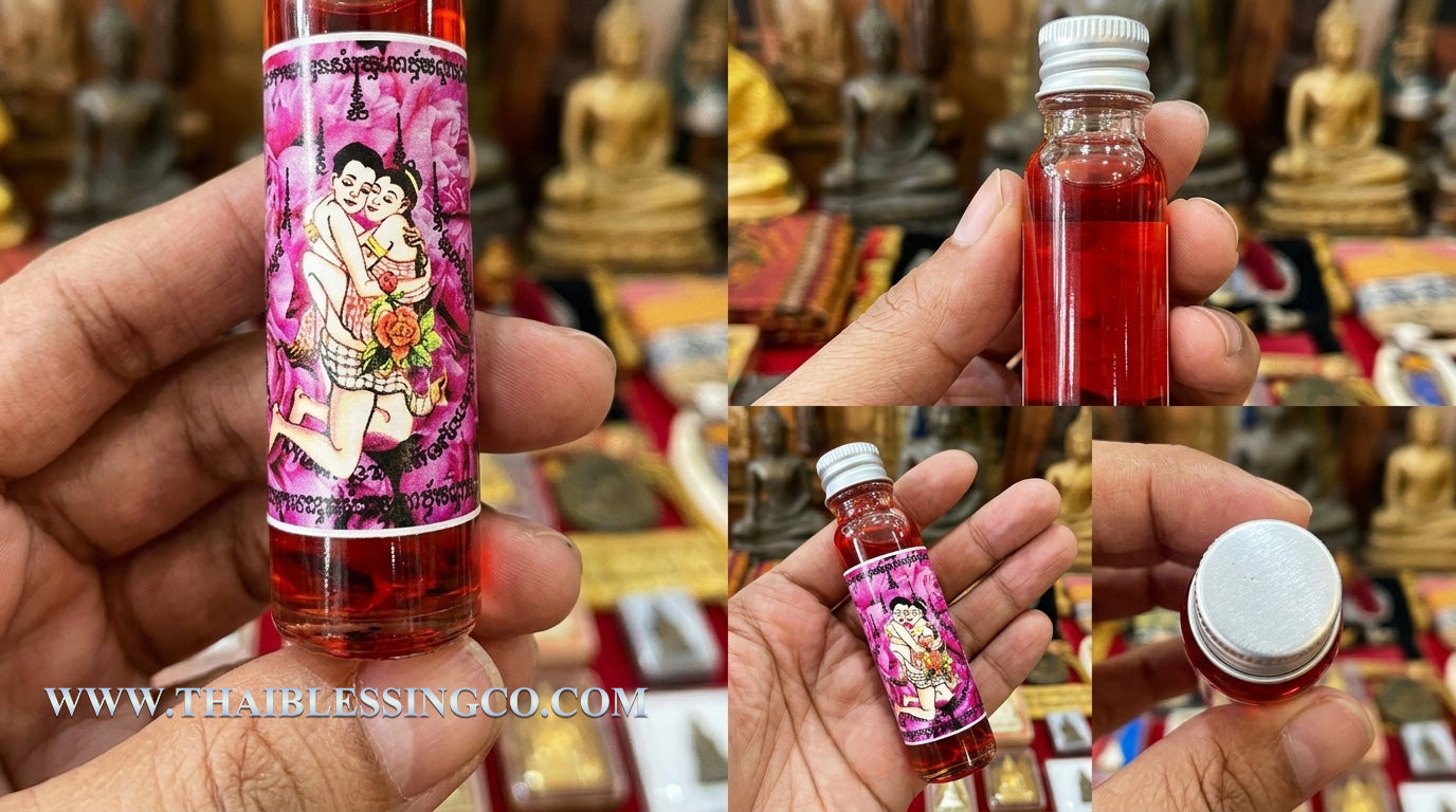 🍯 In-Koo Maha Saneh Oil: The Sovereign Essence of Eternal Attraction by Arjan Prakong