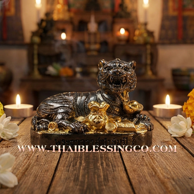 🐯 ✨ Infinite Devouring Tiger: 2K Gold-Sliver Samrit Edition 2024 by Phra Ajarn Prasoot – The Ultimate Wealth-Magnet & Non-Stop Prosperity Talisman