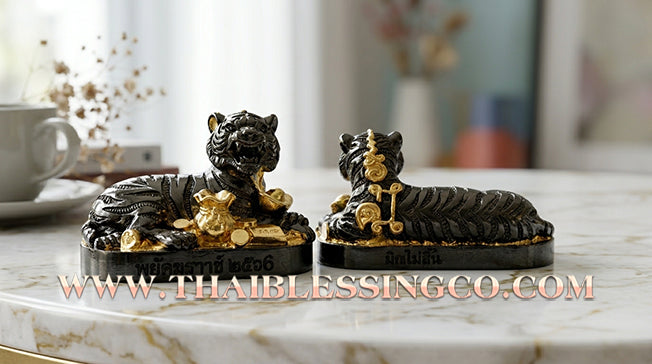 🐯 ✨ Infinite Devouring Tiger: 2K Gold-Sliver Samrit Edition 2024 by Phra Ajarn Prasoot – The Ultimate Wealth-Magnet & Non-Stop Prosperity Talisman