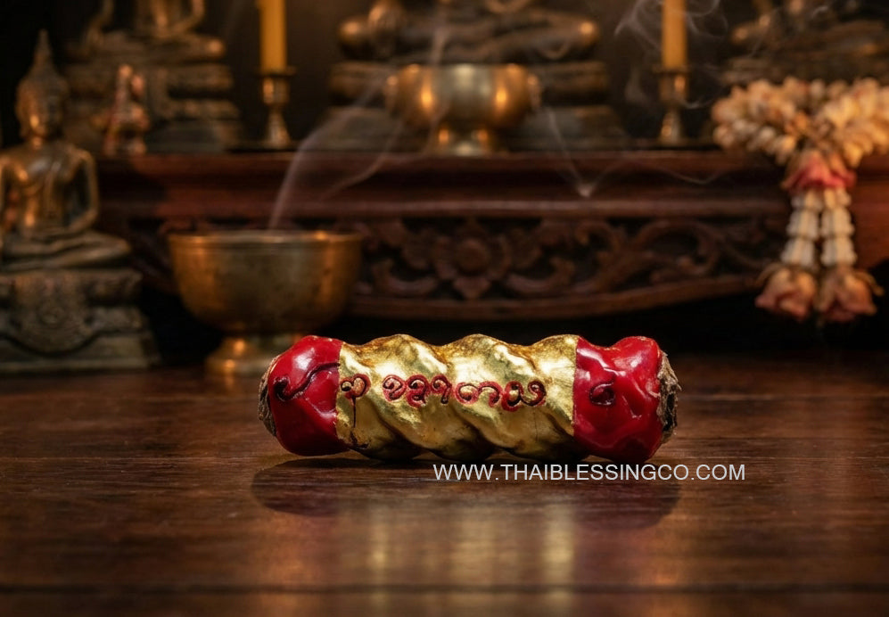 ✨ Infinite Profit Maha Kwak Royal Wealth Takrut: 108 Sacred Herb Empowerment for Business Prosperity & Abundance (Kruba Pom Edition B.E. 2567)