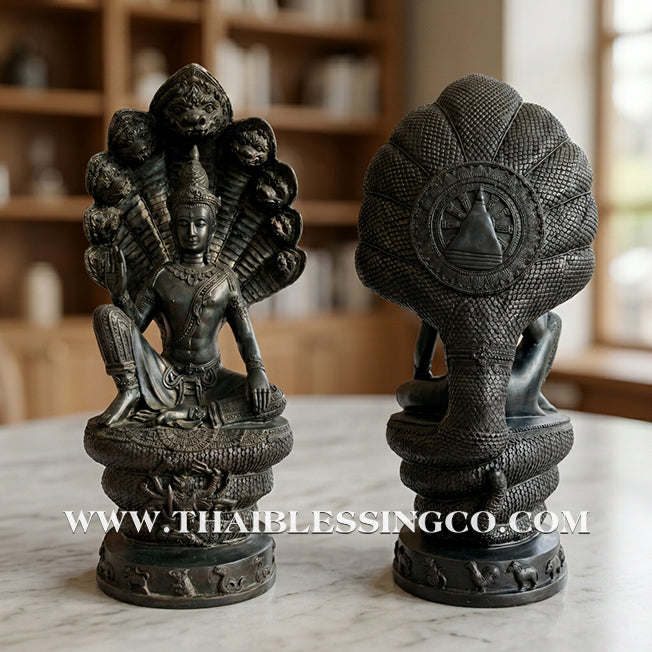 🔱💰Jatukam Ramathep – "Akkhara Maha Setthee" (The Supreme Mega-Millionaire) – Grand 22-Inch Altar Masterpiece – Black Oxide Sacred Brass (Rom Dam) – The Divine Engine for Imperial Wealth, Absolute Asset Protection, and Unstoppable Life Elevation!
