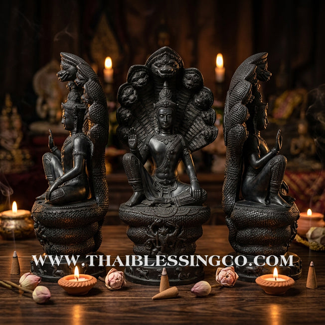 🔱💰Jatukam Ramathep – "Akkhara Maha Setthee" (The Supreme Mega-Millionaire) – Grand 22-Inch Altar Masterpiece – Black Oxide Sacred Brass (Rom Dam) – The Divine Engine for Imperial Wealth, Absolute Asset Protection, and Unstoppable Life Elevation!