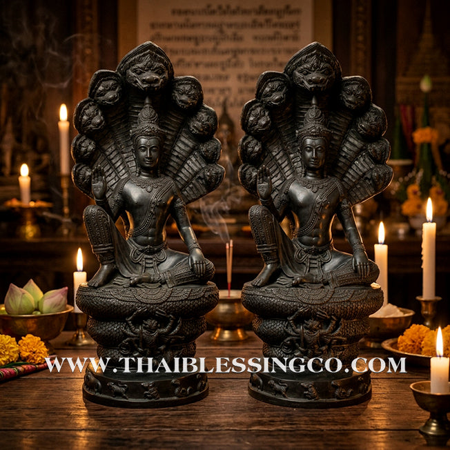 🔱💰Jatukam Ramathep – "Akkhara Maha Setthee" (The Supreme Mega-Millionaire) – Grand 22-Inch Altar Masterpiece – Black Oxide Sacred Brass (Rom Dam) – The Divine Engine for Imperial Wealth, Absolute Asset Protection, and Unstoppable Life Elevation!