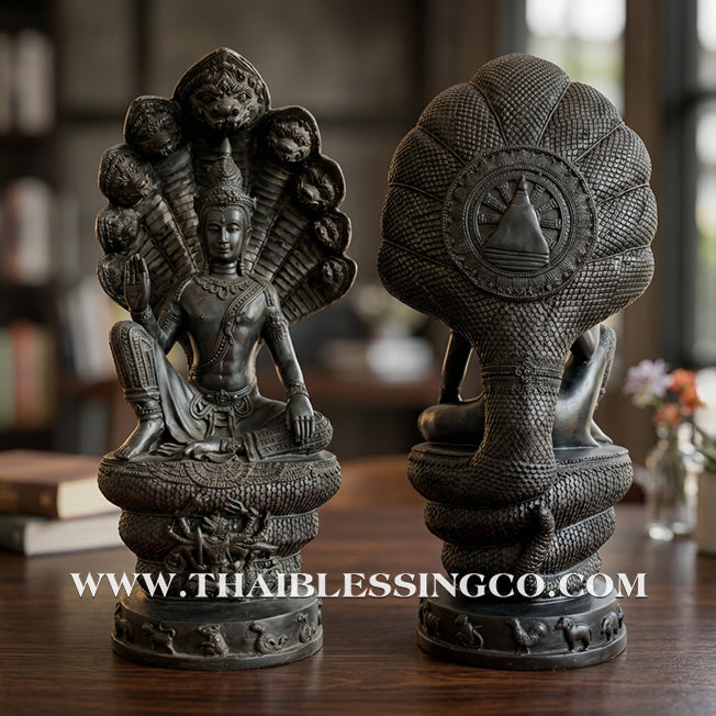 🔱💰Jatukam Ramathep – "Akkhara Maha Setthee" (The Supreme Mega-Millionaire) – Grand 22-Inch Altar Masterpiece – Black Oxide Sacred Brass (Rom Dam) – The Divine Engine for Imperial Wealth, Absolute Asset Protection, and Unstoppable Life Elevation!
