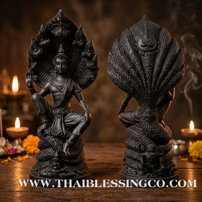 🔱💰Jatukam Ramathep – "Akkhara Maha Setthee" (The Ultimate Billionaire) – Grand 18-Inch Black Oxide Masterpiece – The Divine Engine for Absolute Wealth, Supreme Authority, and Global Market Victory!
