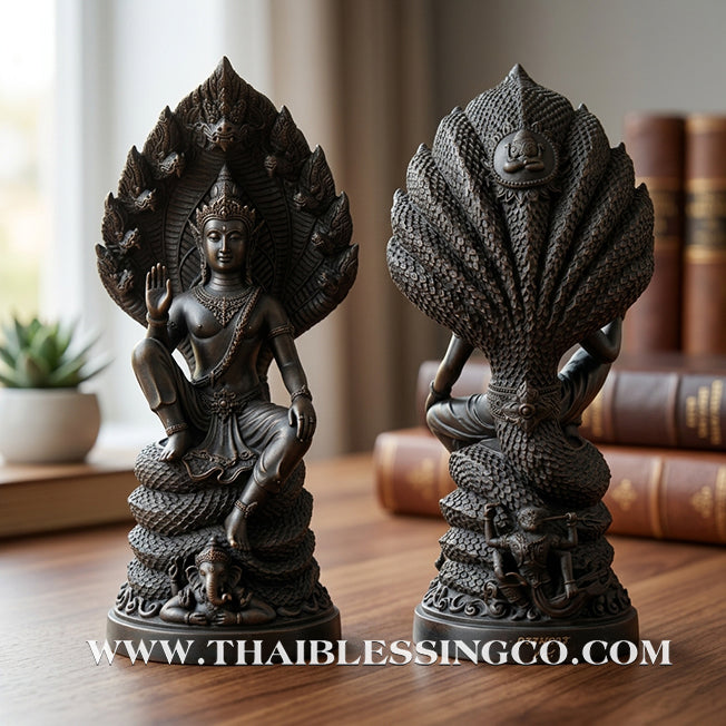 🔱💰Jatukam Ramathep – "Akkhara Maha Setthee" (The Ultimate Billionaire) – Grand 18-Inch Black Oxide Masterpiece – The Divine Engine for Absolute Wealth, Supreme Authority, and Global Market Victory!