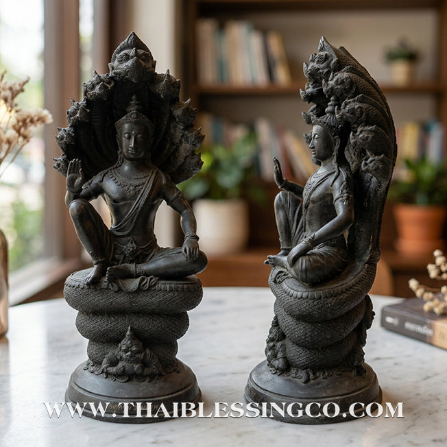 🔱💰Jatukam Ramathep – "Burana Lak Mueang Pattani" (Pattani City Pillar Restoration) – Grand 23-Inch Altar Masterpiece – Black Oxide Sacred Brass (Rom Dam) – The Divine Engine for Imperial Authority, Infinite Prosperity, and Unstoppable Life Elevation!