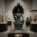 🔱💰Jatukam Ramathep – "Burana Lak Mueang Pattani" (Pattani City Pillar Restoration) – Grand 23-Inch Altar Masterpiece – Black Oxide Sacred Brass (Rom Dam) – The Divine Engine for Imperial Authority, Infinite Prosperity, and Unstoppable Life Elevation!