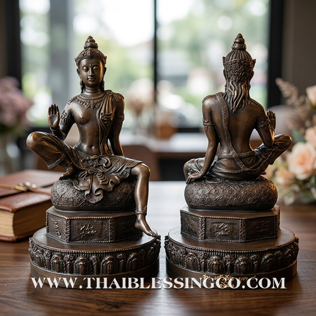 🔱💰Jatukam Ramathep – "Chao Sua Yuk 8" (The Tycoon of the 8th Era) – 14-Inch Black Oxide Masterpiece – The Divine Engine for Era-Defining Wealth, Feng Shui Dominance, and Absolute Life Elevation!