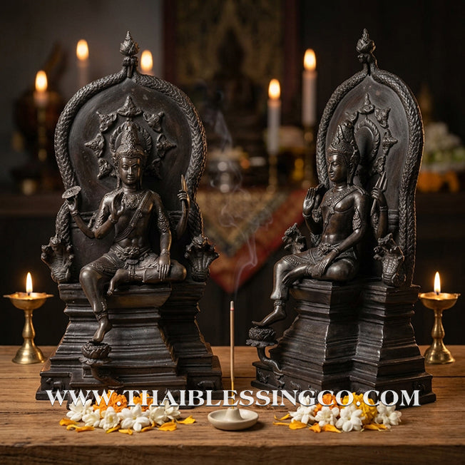 🔱💰Jatukam Ramathep – "Heng Rap Sap" (Pure Luck & Wealth Reception) – Grand 18-Inch Black Oxide Masterpiece – The Divine Engine for Unstoppable Fortune, Strategic Dominance, and Absolute Life Elevation!