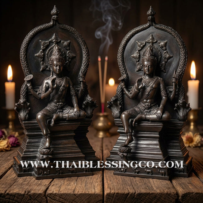 🔱💰Jatukam Ramathep – "Heng Rap Sap" (Pure Luck & Wealth Reception) – Grand 18-Inch Black Oxide Masterpiece – The Divine Engine for Unstoppable Fortune, Strategic Dominance, and Absolute Life Elevation!