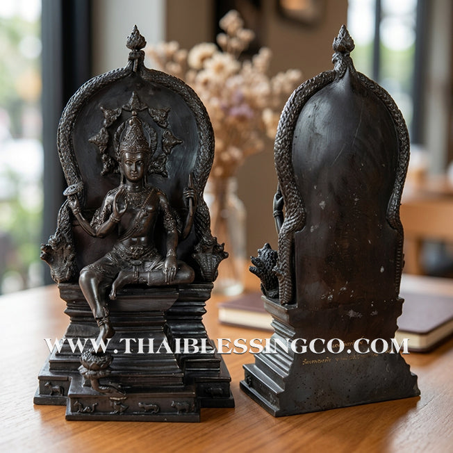 🔱💰Jatukam Ramathep – "Heng Rap Sap" (Pure Luck & Wealth Reception) – Grand 18-Inch Black Oxide Masterpiece – The Divine Engine for Unstoppable Fortune, Strategic Dominance, and Absolute Life Elevation!