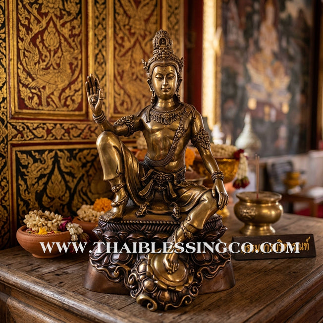 🔱💰Jatukam Ramathep – "Kod Setthee 2" (The Super Wealthy II) – Honey Patina Finish Masterpiece – Rare 5-Inch Altar Edition – The Divine Engine for Legacy Wealth, Sovereign Influence, and Absolute Life Elevation!
