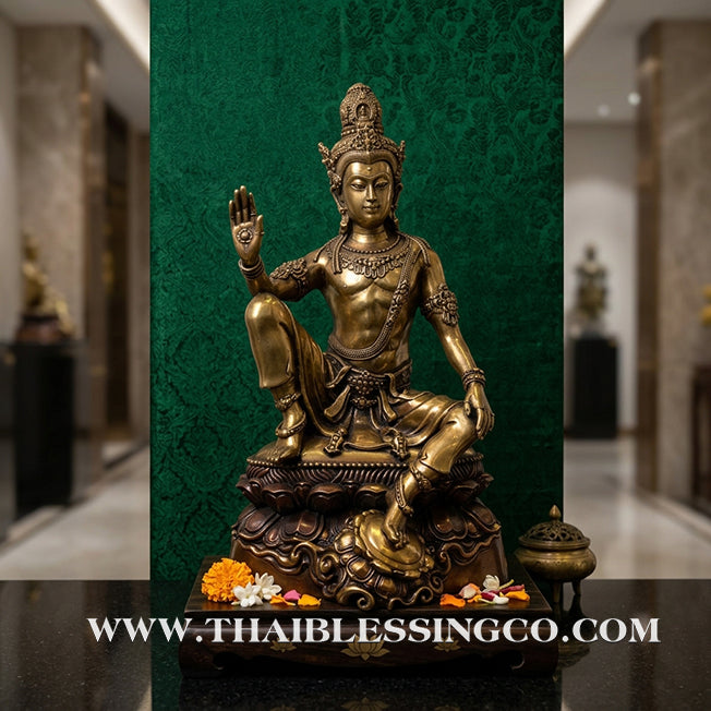 🔱💰Jatukam Ramathep – "Kod Setthee 2" (The Super Wealthy II) – Honey Patina Finish Masterpiece – Rare 5-Inch Altar Edition – The Divine Engine for Legacy Wealth, Sovereign Influence, and Absolute Life Elevation!