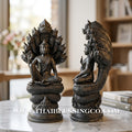 🔱💰Jatukam Ramathep – "Lak Mueang 49: Charoen Phokasap" (Abundant Wealth) – Royal Ease Posture (Pang Maharaj Leela) – Rare 12-Inch Black Oxide Masterpiece – The Divine Engine for Market Dominance, Sovereign Influence, and Absolute Life Elevation!