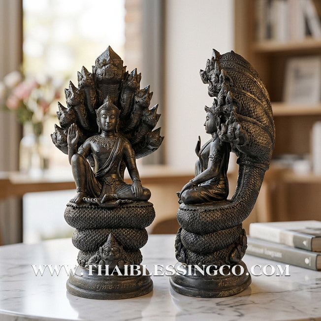 🔱💰Jatukam Ramathep – "Lak Mueang 49: Charoen Phokasap" (Abundant Wealth) – Royal Ease Posture (Pang Maharaj Leela) – Rare 12-Inch Black Oxide Masterpiece – The Divine Engine for Market Dominance, Sovereign Influence, and Absolute Life Elevation!