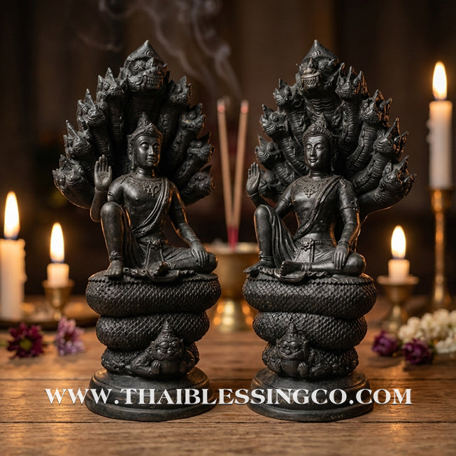 🔱💰Jatukam Ramathep – "Lak Mueang 49: Charoen Phokasap" (Abundant Wealth) – Royal Ease Posture (Pang Maharaj Leela) – Rare 12-Inch Black Oxide Masterpiece – The Divine Engine for Market Dominance, Sovereign Influence, and Absolute Life Elevation!