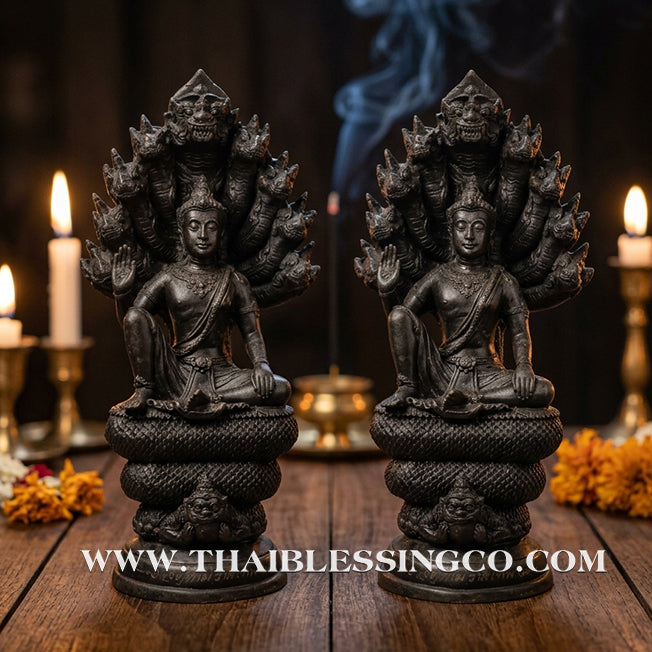 🔱💰Jatukam Ramathep – "Lak Mueang 49: Charoen Phokasap" (Abundant Wealth) – Royal Ease Posture (Pang Maharaj Leela) – Rare 12-Inch Black Oxide Masterpiece – The Divine Engine for Market Dominance, Sovereign Influence, and Absolute Life Elevation!