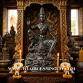 🔱💰 Jatukam Ramathep – "Ngoen Thong Phoem Phun" (Multiplying Wealth & Gold) – 5.5-Inch Altar Masterpiece – Black Oxide Sacred Brass (Rom Dam) – The Divine Engine for Escalating Prosperity, Executive Command, and Unstoppable Life Elevation!