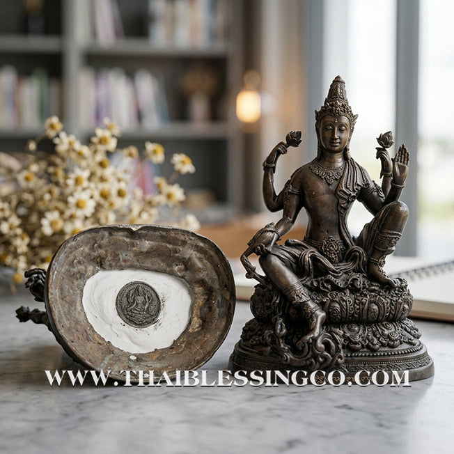 🔱💰Jatukam Ramathep – "Racha Maha Setthee 50" (The King Billionaire) – Wealth-Bestowing Posture (Pang Prathan Sap) – 12-Inch Black Oxide Masterpiece – The Divine Engine for Sovereign Wealth, Cross-Border Success, and Absolute Life Elevation!