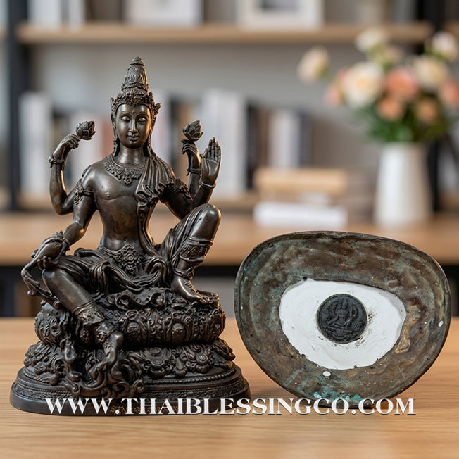 🔱💰Jatukam Ramathep – "Racha Maha Setthee 50" (The King Billionaire) – Wealth-Bestowing Posture (Pang Prathan Sap) – 12-Inch Black Oxide Masterpiece – The Divine Engine for Sovereign Wealth, Cross-Border Success, and Absolute Life Elevation!