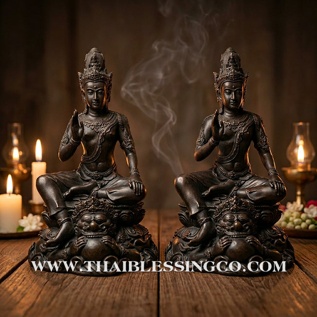 🔱💰Jatukam Ramathep – "Ruay Kham Fa" (Sky-Supporting Wealth) – 2007 (B.E. 2550) – Black Oxide Masterpiece – The Divine Engine for Unshakeable Prosperity, Khao-Or Sorcery, and Absolute Life Elevation!