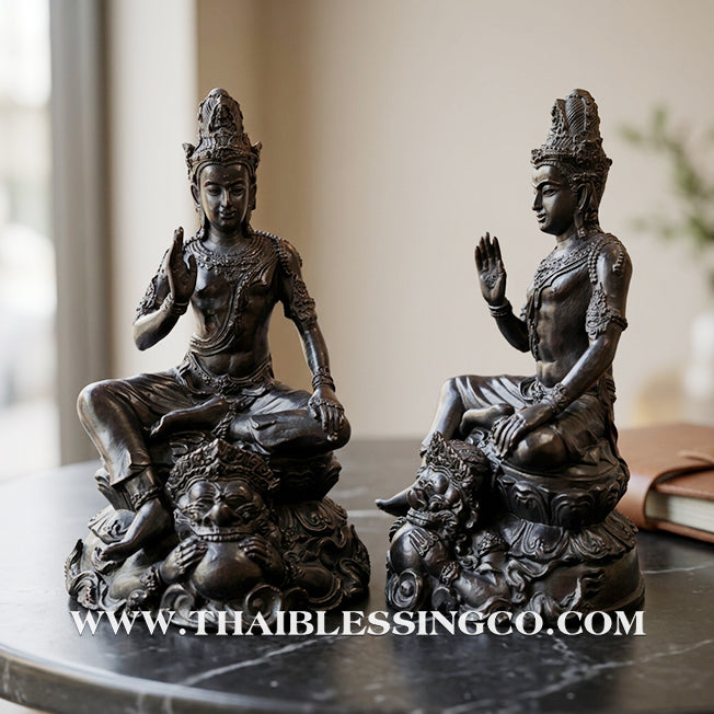 🔱💰Jatukam Ramathep – "Ruay Kham Fa" (Sky-Supporting Wealth) – 2007 (B.E. 2550) – Black Oxide Masterpiece – The Divine Engine for Unshakeable Prosperity, Khao-Or Sorcery, and Absolute Life Elevation!
