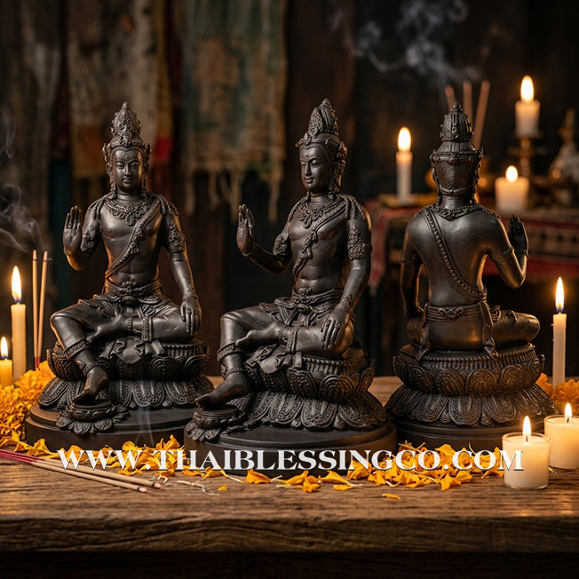 🔱💰Jatukam Ramathep – "Ruay Nirun" (Eternal Wealth) – Blessing Mudra (Pang Prathan Phon) – 10.5-Inch High-Detail Resin Masterpiece – The Divine Engine for Infinite Fortune, Strategic Success, and Absolute Life Elevation!