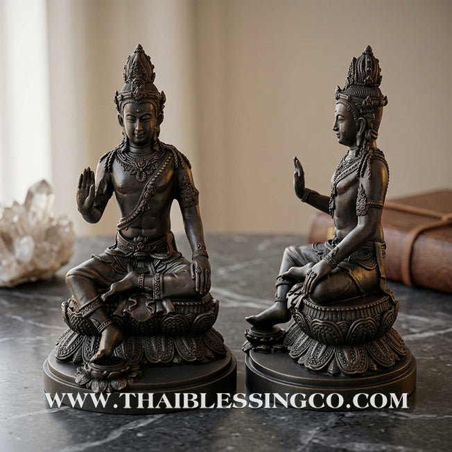 🔱💰Jatukam Ramathep – "Ruay Nirun" (Eternal Wealth) – Blessing Mudra (Pang Prathan Phon) – 10.5-Inch High-Detail Resin Masterpiece – The Divine Engine for Infinite Fortune, Strategic Success, and Absolute Life Elevation!