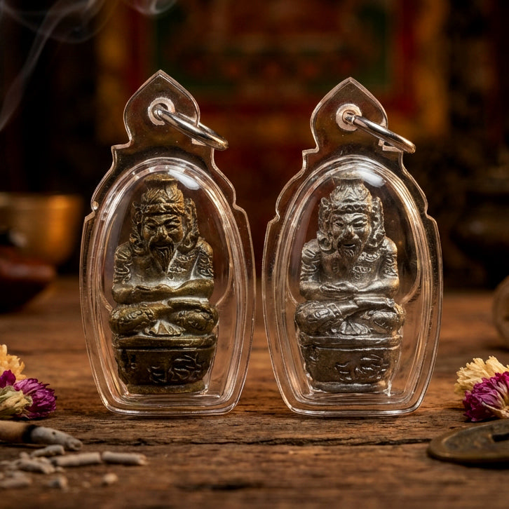 💎 KHMER ARCH-MASTER: The 2008 "Rishi Khao Kulen" Sovereign Hermit — Infused with the Sacred Golden-Tongue Ghost Powder