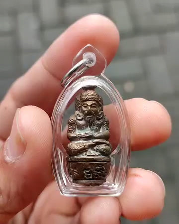 💎 KHMER ARCH-MASTER: The 2008 "Rishi Khao Kulen" Sovereign Hermit — Infused with the Sacred Golden-Tongue Ghost Powder