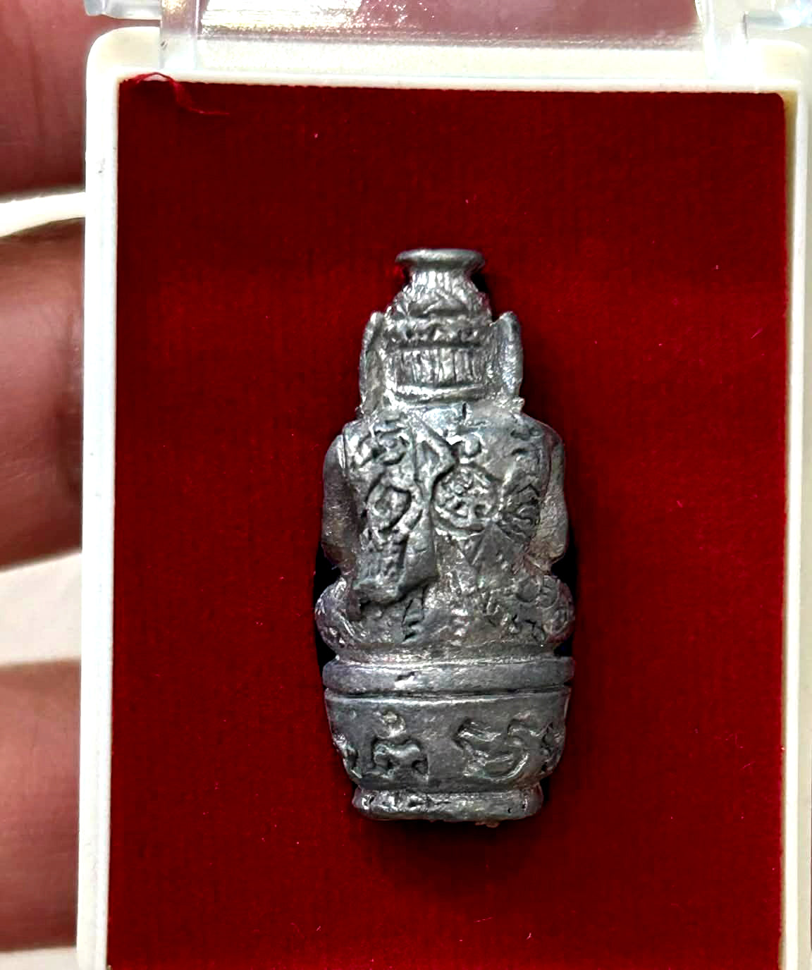 💎 KHMER ARCH-MASTER: The 2008 "Rishi Khao Kulen" Sovereign Hermit — Infused with the Sacred Golden-Tongue Ghost Powder