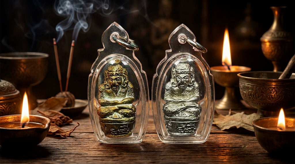 💎 KHMER ARCH-MASTER: The 2008 "Rishi Khao Kulen" Sovereign Hermit — Infused with the Sacred Golden-Tongue Ghost Powder