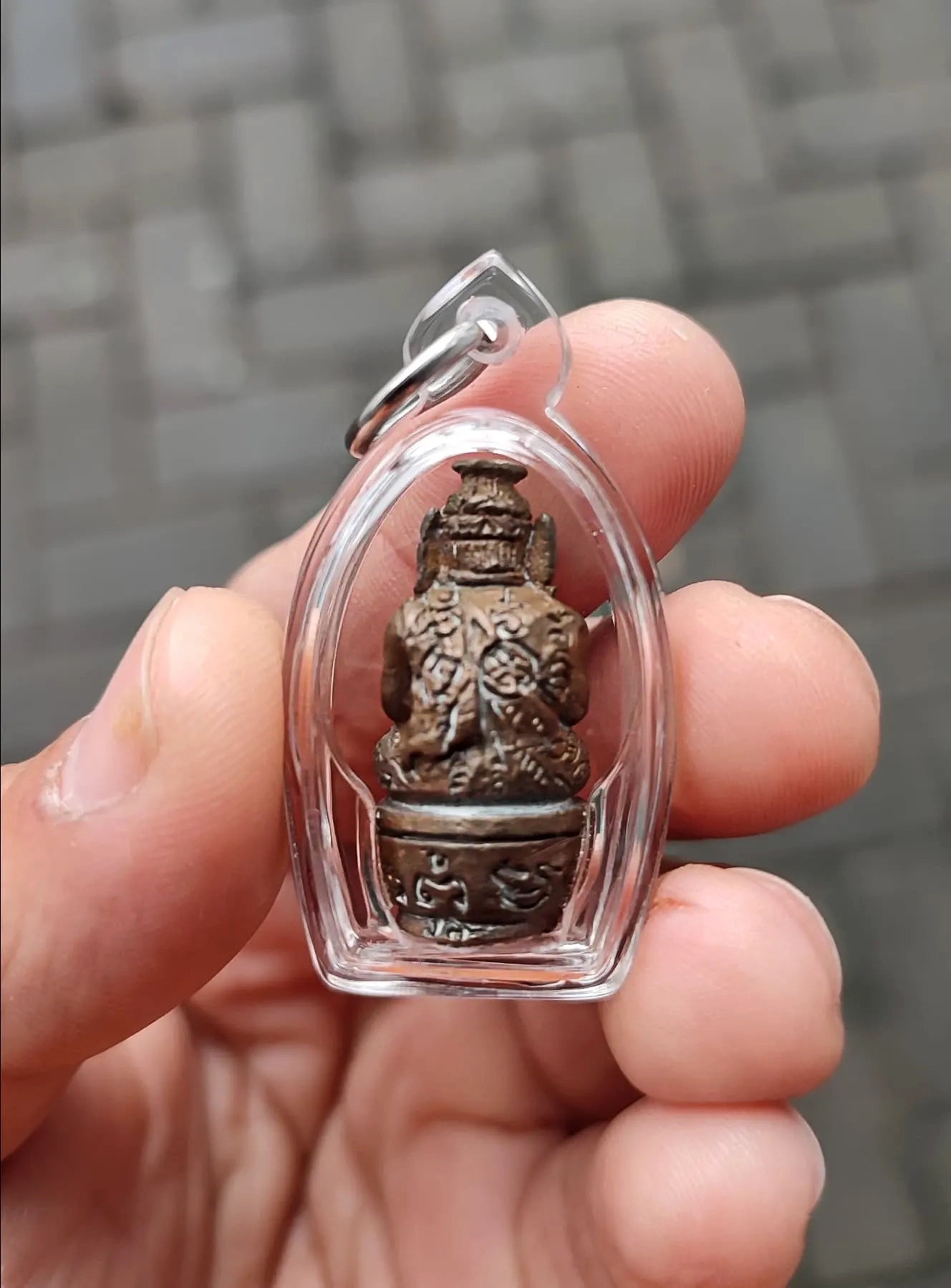 💎 KHMER ARCH-MASTER: The 2008 "Rishi Khao Kulen" Sovereign Hermit — Infused with the Sacred Golden-Tongue Ghost Powder