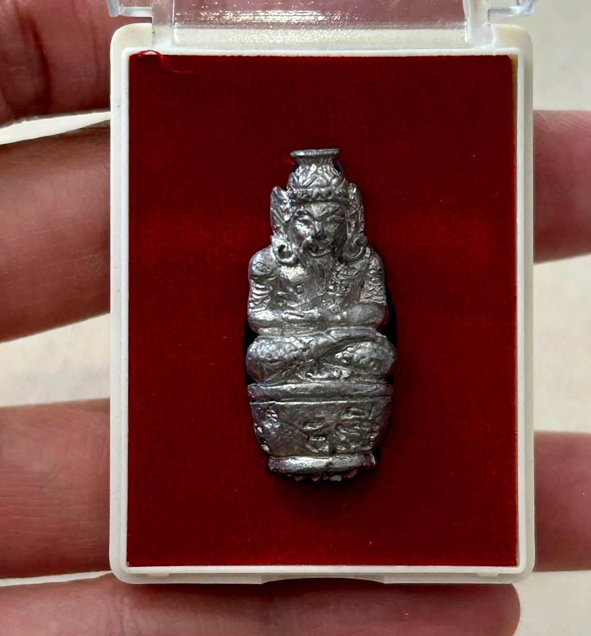 💎 KHMER ARCH-MASTER: The 2008 "Rishi Khao Kulen" Sovereign Hermit — Infused with the Sacred Golden-Tongue Ghost Powder