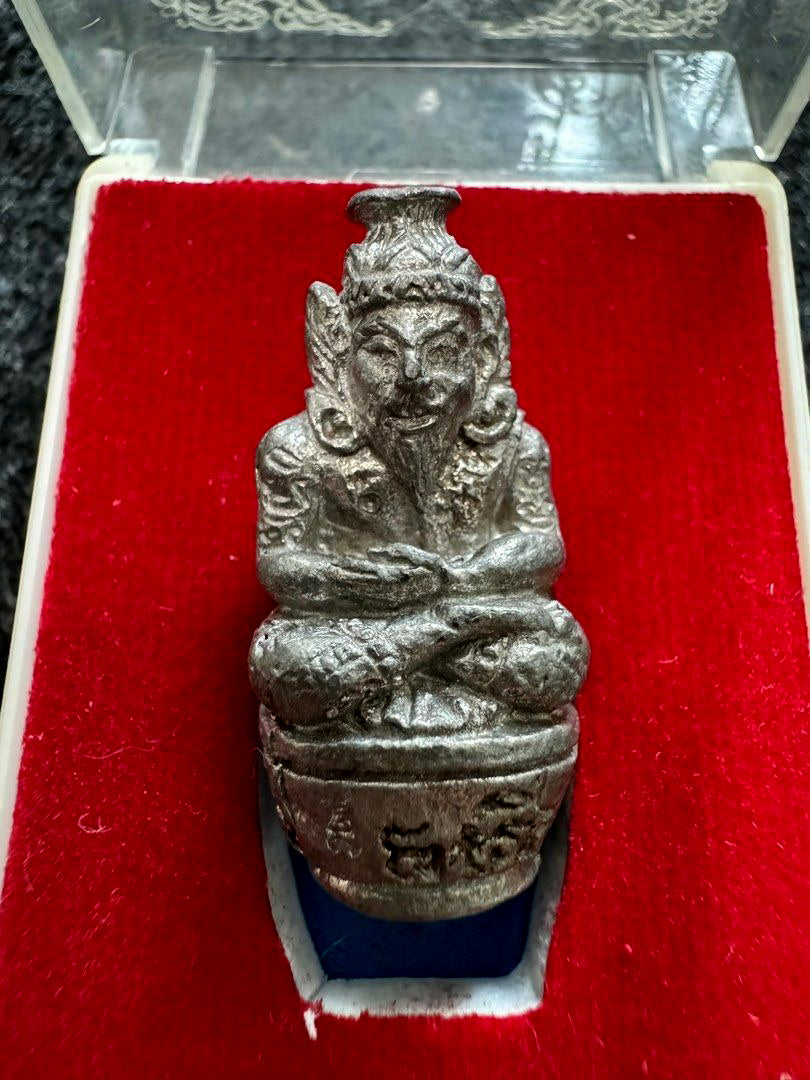 💎 KHMER ARCH-MASTER: The 2008 "Rishi Khao Kulen" Sovereign Hermit — Infused with the Sacred Golden-Tongue Ghost Powder