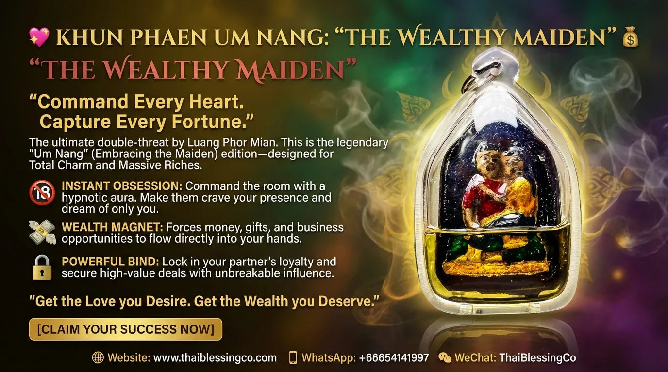 💖 KHUN PHAEN UM NANG: "THE WEALTHY MAIDEN" 💰✨ Manifest Abundance & Irresistible Charisma: Master Your Success with the AstraSovereign Icon