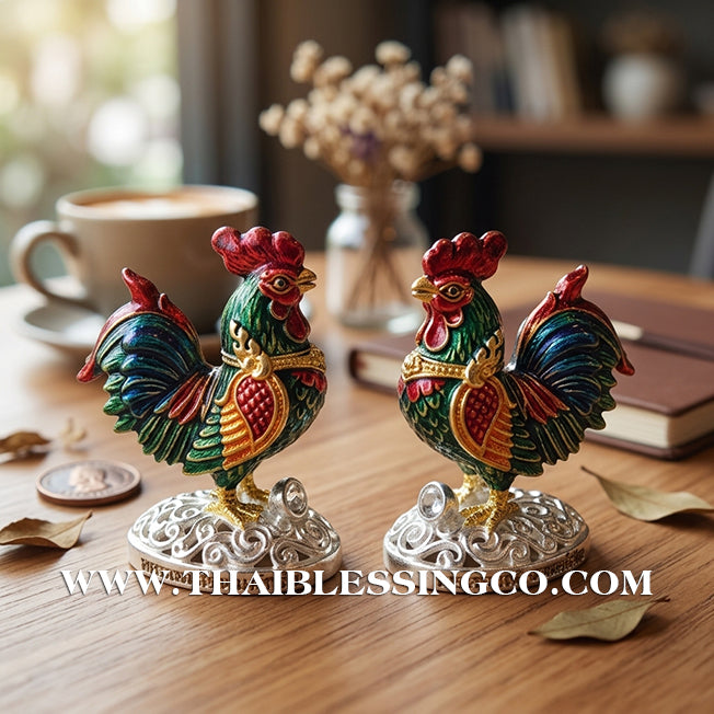 🔱💰 Kaikaeo Naruemit – "The Celestial Crystal Cockerel" – Phra-achan Amnat Mahawiro – The Divine Engine for Infinite Fortune, Sovereign Authority, and Absolute Destiny Manifestation!