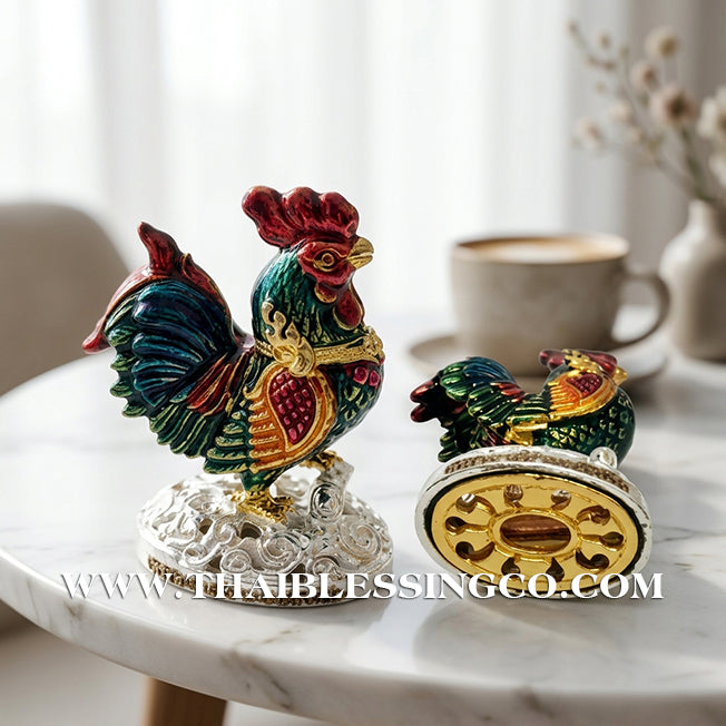 🔱💰 Kaikaeo Naruemit – "The Celestial Crystal Cockerel" – Phra-achan Amnat Mahawiro – The Divine Engine for Infinite Fortune, Sovereign Authority, and Absolute Destiny Manifestation!