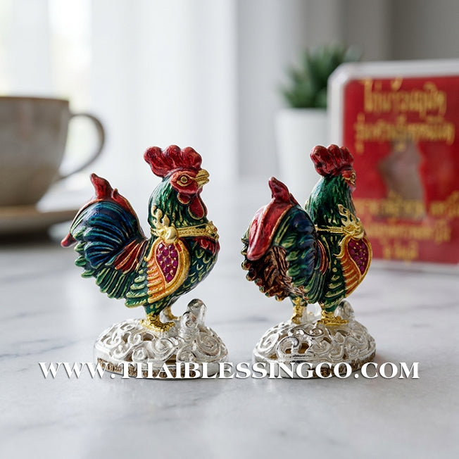 🔱💰 Kaikaeo Naruemit – "The Celestial Crystal Cockerel" – Phra-achan Amnat Mahawiro – The Divine Engine for Infinite Fortune, Sovereign Authority, and Absolute Destiny Manifestation!