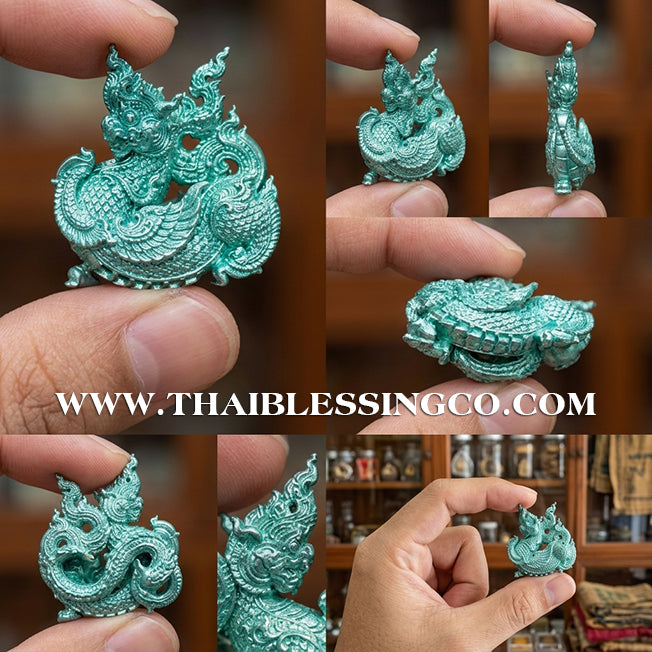 🔱 Kaisorn Nakha – "The Royal Naga-Lion Masterpiece" – Luang Pho Chai (2564) – The Divine Engine for Infinite Fortune, Sovereign Authority, and Absolute Destiny Manifestation!