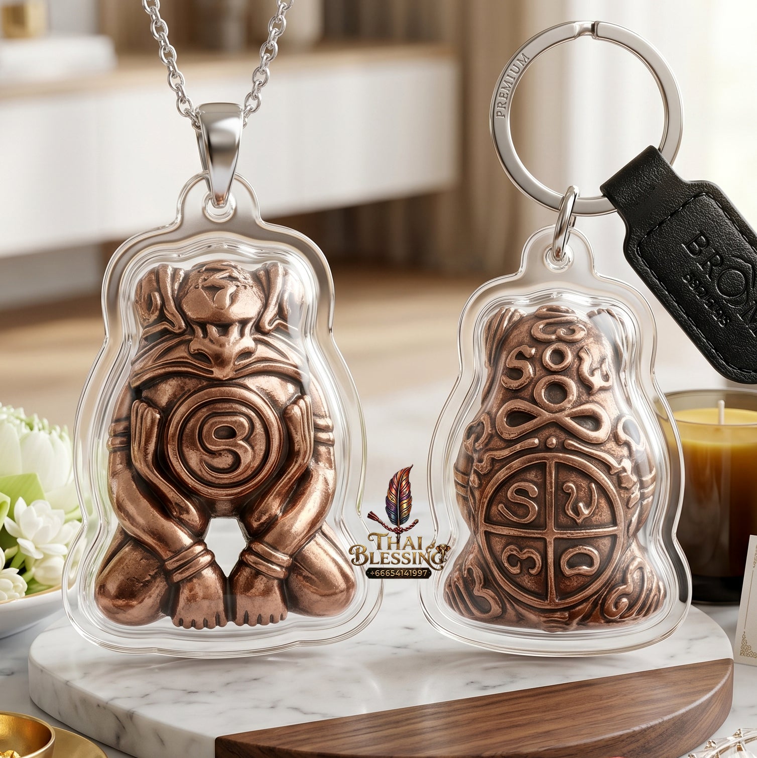 ✨👑🐸 Authentic Thai Amulet Sovereign Wealth Extraction Node - Khruba Kamfan Racha Choke Kop Kin Duean, Lanna Abundance Asset